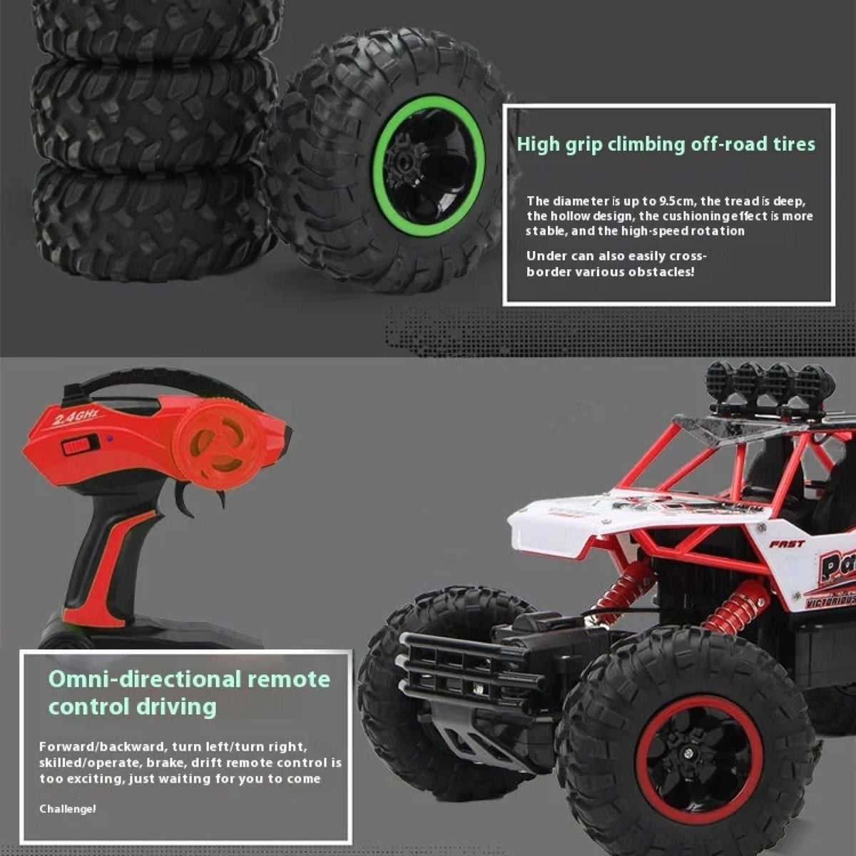 Ultimate 4x4 Monster Rock Crawler for Any Terrain