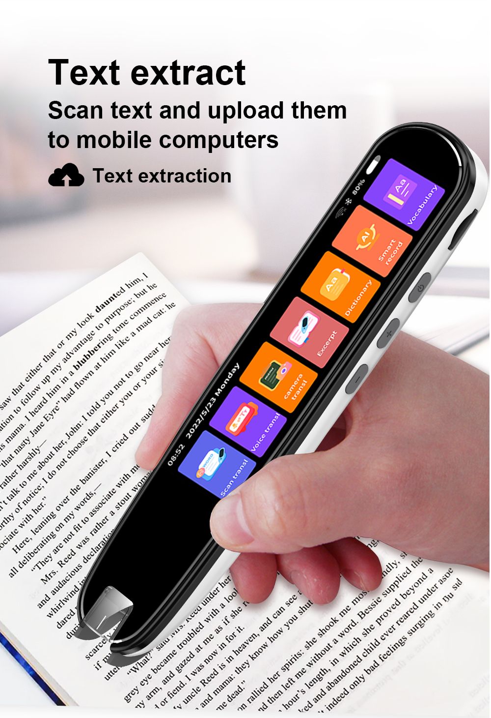 Precision 112-Language Translation & Reading Pen – Instant Text & Speech Translator