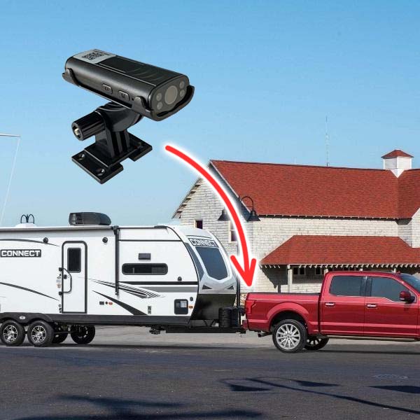 All-Season Wireless Reverse Camera: Your Hitching Helper