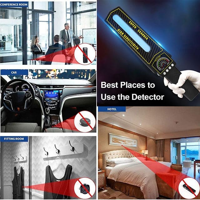 GPS Tracker Detector #2025 – Advanced Bug Sweeper for Hidden Cameras & Trackers